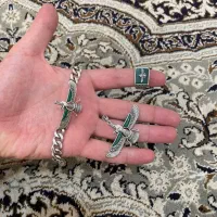 ست فروهر نقره|زیورآلات و اکسسوری|تهران, هرندی|دیوار