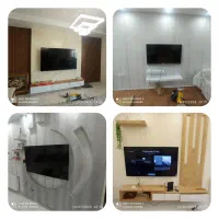 نصب دیواری تلویزیون 32تا 86 اینچ(نازلترین قیمت)|خدمات پیشه و مهارت|ایلام, |دیوار