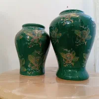 گلدان خوش رنگ رومیزی