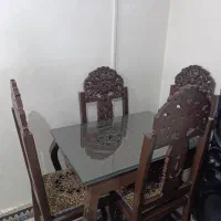 میز نها خوری 4نفره|میز و صندلی غذاخوری|کرمان, |دیوار