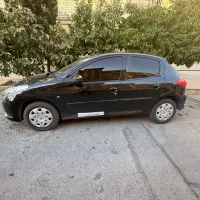 207 مشکی سقف فلز