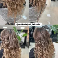 رنگ مو و اکستنشن مژه و پروتئین تراپی|خدمات آرایشگری و زیبایی|فولادشهر, B4|دیوار