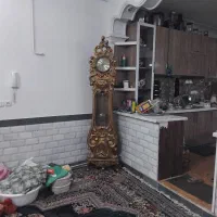 ساعت ایستاده تمام منبت با چوب راش