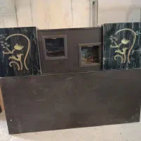 فروش تخت خواب تشک2نفره با دوتا پاتختی نو زیر قیمت|تخت و سرویس خواب|بروجرد, |دیوار