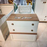 کمد نوزاد و گهواره کودک مدل تیفانی|اسباب و اثاث بچه|تهران, شهید رجایی|دیوار