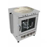 تنور استیل سه شعله ساج دار گوهر آذران مدل T750S