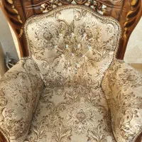 مبل سلطنتی 9نفره|مبلمان خانگی و میز عسلی|شیراز, هفت تنان|دیوار