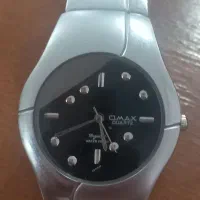 ساعت مچی  مردانه OMAXاصل ژاپن صفحه مشکی