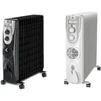 شوفاژ برقی/روغنی فن دار و بدون فن ایوولی اصلی