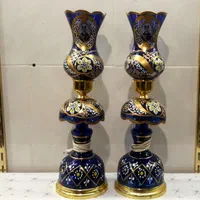 چراغ لاله عباسی اکبند ۵۰ سانتی|چراغ خواب و آباژور|مشکین‌دشت, |دیوار