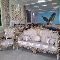 مبل سلطنتی مدل نوژن ۷نفره با ۳ میز|مبلمان خانگی و میز عسلی|ارومیه, |دیوار