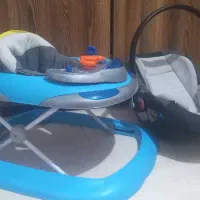 کریر.روروئک موزیکال و چرخدار.گهواره