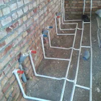 تاسیسات لوله کش لوله کشی شیر آلات آب فاضلاب