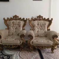 مبلمان 9 نفره سلطنتی|مبلمان خانگی و میز عسلی|تربت‌حیدریه, ابوذر|دیوار