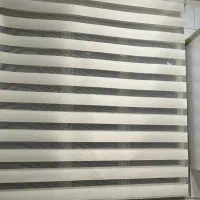 پرده زبرا استخوانی135در 180|پرده، رانر، رومیزی|تهران, دریاچه شهدای خلیج فارس|دیوار