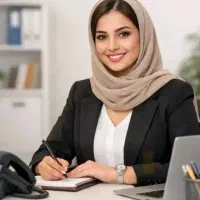منشی خانم جهت کار دفتری در دفتر مجموعه