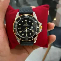 ساعت رولکس مردانه بند رابر