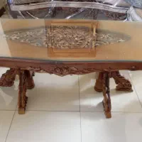 میز منبت جلو مبلی