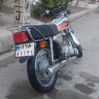 هندا 125 موتورسیکلت  امجد نقره‌ای