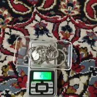 زنجیر پلاک نقره