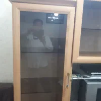 کمد سه تیکه وسط جای تلویزیون|بوفه، ویترین، کنسول|لار, |دیوار