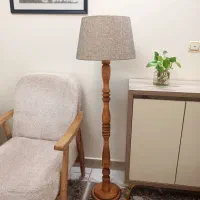 آباژور ایستاده پایه خراطی مدل همیلا روستیک|چراغ خواب و آباژور|تهران, پونک|دیوار