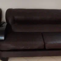 فروش مبل چرم ۴ تکه(سالم)