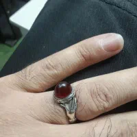 انگشتر عقیق دست دلبر