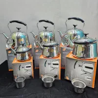 کتری استیل لوله‌دار ۱تا۵لیترکلمن‌و فلاکس چای یونیک|قوری، کتری، قهوه‌ساز دستی|قم, شاه ابراهیم|دیوار