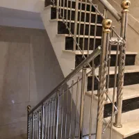 نصب نرده پله استیل