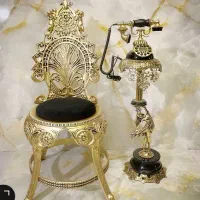 تلفن کنار سالنی تمام برنز|صنایع دستی و سایر لوازم تزئینی|قم, شهرک توانیر|دیوار