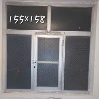 تعدادی درب و پنجره الومینیوم