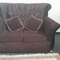 مبل هفت نفره دسته دوم تمیز .|مبلمان خانگی و میز عسلی|شاهین‌شهر, شهرک گلدیس|دیوار
