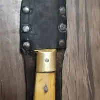 چاقو گالشی اصل قدیمی|کلکسیون اشیاء عتیقه|سرخنکلاته, |دیوار