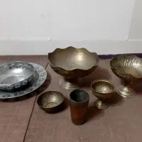 ظروف برنز و ورشو قدیمی قجری