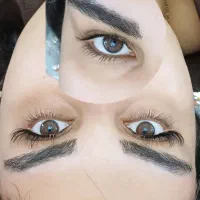 اکستنشن مژه فقط فقط ۴۵۰اموزش مژه ۱۵۰۰