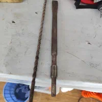 دوعدد مته بزرگ جهت تخریب