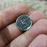دوعدد سکه نقره آنتیک و کلکسیونی اشکانی خاص|کلکسیون سکه، تمبر، اسکناس|خرم‌آباد, |دیوار
