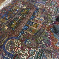 فرش 12متری طرح شکارگاه، پشم شتر طبیعی مختص صادرات|فرش|تهران, آجودانیه|دیوار