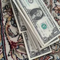 تعدادی یک دلاری ، شماره سریال پشت سر هم|کلکسیون سکه، تمبر، اسکناس|گرگان, |دیوار