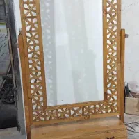 آینه چوب نراد کاردست