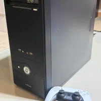 کیس و مانیتور کامپیوتر رومیزی قوی و نو