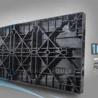 قالب لبه ۵ سانتی/وافل قفلدار/تخت پلاستیکی|مصالح و تجهیزات ساختمان|کرمانشاه, |دیوار