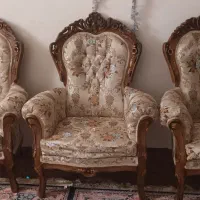 میز ناهار خوری 8نفره سالم تمیز، مبلمان 9نفر|میز و صندلی غذاخوری|پیشوا, |دیوار