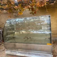 یخچال ویترینی تمام استیل شیشه خم|فروشگاه و مغازه|شاهین‌شهر, اقبال لاهوری|دیوار