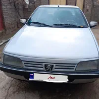 پژو 405 مدل 90رنگ نقره ای