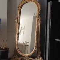 آینه قدی کلاسیک فایبرگلاس ورق طلا