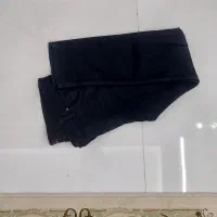 شلوارمشکی کتان کش درحدنو سایز۳۸ مردانه
