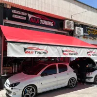 سایبان بازویی در اصفهان /سایه بان /مغازه/سقف متحرک