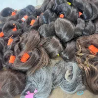 موی بچگونه+ موی بزرگسال +رنگ شده وخام